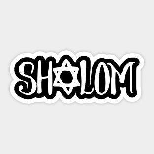 shalom Sticker